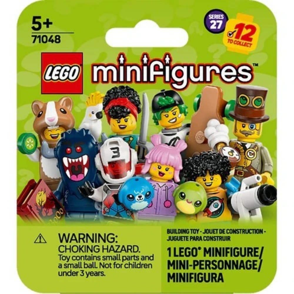LEGO Minifigures #71048 Series 27 Mystery Blind Box Buildable Toy Collect All 12